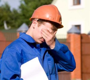 Young Worker Experiencing Fatigue on the Job